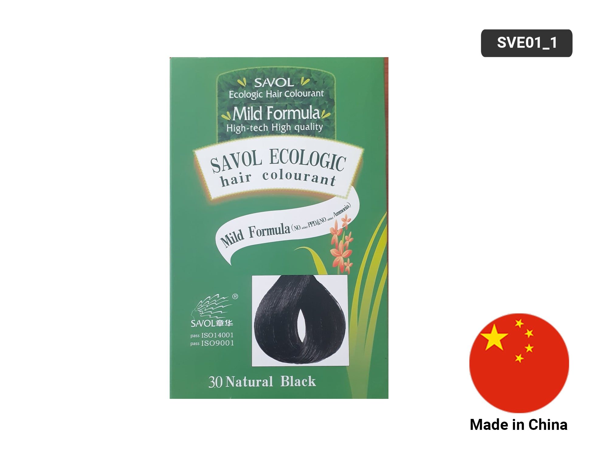 Savol Ecologic Hair Colourant Natural Black in Sri Lanka